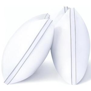 viewstar Pillows Queen Size Set of 2, Hotel Quality, Down Alternative Gusseted Bed Pillows for Side, Back, or Stomach Sleepers, White