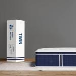 Coolvie King Size Mattress, 12 Inch Hybrid King Mattress in a Box, Medium Firm Feel with Memory Foam, Pocket Spring for Motion Isolation, Extra Lumbar & Shoulder Support for Pain Relief, 80x76x12