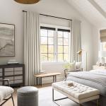 Anpark Natural 100% Blackout Linen Curtains for Bedroom Black Out Curtains 84 Inch Long 1 Panel Extra Wide Farmhouse Window Curtain for Living Room,Grommet Room Darkening Drapes,100" W x 84" L