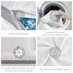 Meoflaw Cooling Pillows Standard Size Set of 2,Shredded Memory Foam Bed Pillows for Sleeping,Standard Pillows for Back & Side Sleepers,Adjustable Standard Size with Washable Cover