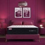 SlumberCool 3Z 12" Cal King Mattress - Firm - Contouring Memory Foam for Cool Night Sleep - Pressure Relieving Lumbar Support - 100 Night Trial