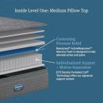 Beautyrest Prime Dream Medium Pillow Top 14.25" Mattress - King - Durable Pocketed Coil, Support, Pressure Relief, Cooling, Motion Separation; 100 Night Sleep Trial and 10 Year Warranty