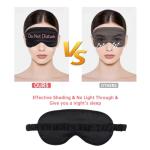 4 Pack Eye Mask for Sleeping Silky Funny Soft Satin Sleep Shade Cover Blindfold with Elastic Strap Travel Nap Blackout for Women Men