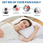 TUBLA Luxury Hotel Bed Pillows 2 Pack – Down Alternative Pillows, Soft & Supportive, Hypoallergenic, King & Queen Size (King (U.S. Standard))