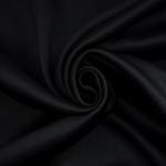 Sun Zero Oslo Theater Grade Extreme 100% Total Blackout Rod Pocket Curtain Panel, Black, 52" W x 108" L (1 Panel)