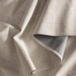 RYB HOME 100% Blackout Linen Curtains 102 Inch Long, Thermal Insulated Privacy Drapes for Bedroom/Living Room/Dining/Patio/Sliding Glass Door/Home Theater, W52 x L102, Natural Beige, 2 Panels