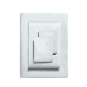 Vera Wang - Queen Size Sheet Set, Soft & Smooth Sateen Cotton Blend Bedding, Deep Pocket, 800 Thread Count, Bed Sheets with Fitted Sheet & Matching Pillowcases (Pale Blue)