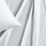 Vera Wang - Queen Size Sheet Set, Soft & Smooth Sateen Cotton Blend Bedding, Deep Pocket, 800 Thread Count, Bed Sheets with Fitted Sheet & Matching Pillowcases (Pale Blue)