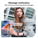 Fitness Tracker, Smart Watches for Women Men with 24/7 Heart Rate/Blood Pressure/Blood Oxygen Monitor, Sleep Tracker, Calories&Step Counter, IP68 Waterproof Health Activity Trackers for Android&iPhone