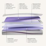 Purple Mattress – Twin XL, 9.25" GelFlex Grid, Better Than Memory Foam, Pressure Relief, Temperature Neutral, Breathable, Motion Isolation, Made in USA