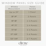 Elrene Home Fashions Brighton Windowpane Plaid Blackout Window Curtain, Living Room and Bedroom Drape with Rod Pocket Tabs, 52" x 95", Grey, 1 Panel