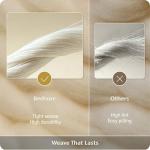 Bedsure 100% Giza Egyptian Cotton Sheets King Size - CEA Certified Luxury Hotel Sheets 18 Inches Deep Pocket with 4 Corner Straps, PureWoven Soft & Beathable Sateen Weave Bedsheets (White, King)