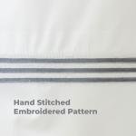 Dreamology Cotton Percale Sheets, California King, 100% Cotton Percale Sheets Set, Cool, Breathable & Crisp Bedsheet & Pillowcase Sheet Sets,Cal King Sheet Set with Deep Pocket Up to 16 Inches (Gray)