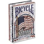 Bicycle American Flag Poker Size Standard Index Playing Cards - 1036202,10 years old and up