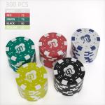 LUOBAO 11.5 Gram Poker Chips,200pc Casino Chips Poker for Texas Hold'em, Blackjack Chips,Casino Poker Games Kit,Poker Chips Set for Card Board Game,Bulk Poker Chip,Gambling Chips
