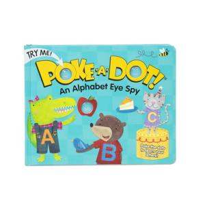 Melissa & Doug Poke-a-Dot! an Alphabet Eye Spy, Interactive Children's Board Book with Buttons to Pop, Educational Sensory Toy for Toddlers & Preschoolers Ages 3+ - FSC Certified