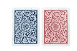 Copag 1546 Design 100% Plastic Playing Cards, Poker Size (Standard) Red/Blue (Jumbo Index, 1 Set)