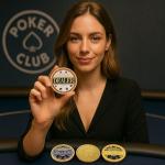 Lunorvexia Big Blind Small Blind Poker Chips Set with Poker Dealer Button - Metal Poker Chips for Texas Holdem Poker Night | Professional Dealer Button & Poker Accessories for Men​