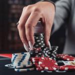 Poker Chip Set - 11.5g Poker Set with Cards, Buttons, Carrying Case, and 500 Poker Chips for Texas Hold'em and Blackjack Games by Trademark Poker