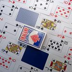 IMAGAME Plastic Playing Cards, Poker Size, Casino Quality, Jumbo Index, Waterproof & Washable, Perfect for Texas Hold’em Poker, 1 Blue Deck & 1 Red Deck