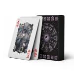 strublfe Zodiac Series Playing Cards, Exquisite Patterns Deck of Cards, Poker Cards, Double-Sided Non-Slip Design, Suitable for Travel, Party Entertainment (Purple)