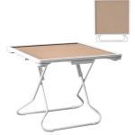 GregYoung Foldable Mahjong Table,35" Portable Square Folding Game Table with 4 Drawers and 4 Cup Holders,Suitable for Poker Cards, Mahjong, Board Games etc.(White)