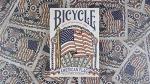 Bicycle American Flag Poker Size Standard Index Playing Cards - 1036202,10 years old and up