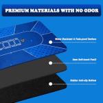 HHH HIKECUCAN Poker Mat for Table (70 X 35 Inch Blue)