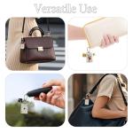 YcaeyLnaR Poker Theme 3-Piece Keychain Set - Ace of Spades, Ace of Hearts, Joker with Four-Pointed Star and Dice Charms, Lucky Bag and Purse Accessories for Women and Men