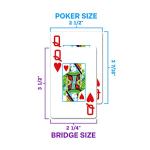 Copag Legacy Design 100% Plastic Playing Cards, Poker Size Jumbo Index Red/Blue Double Deck Set…
