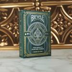 Bicycle Byzantine Playing Cards, Silver and Gold Foil, 1 Deck