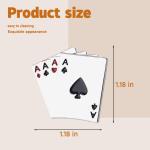 Poker Hand Enamel Lapel Pin Playing Cards Pins for Suit Collar Jacket Hat Brooch Pins for Men Lucky Ace Pin Poker Outfit Accessories for Men Pokers Themed Gifts for Man Male