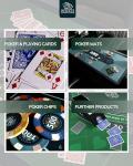 Bullets Playing Cards | Waterproof Plastic Playing Cards – 2 Decks Poker Size with Jumbo Index, Smooth Front & Easy-Grip Back – Ideal for Texas Hold’em, Casino & Camping