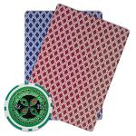 Brybelly Holo Inlay Poker Chips Heavyweight 14-gram Clay Composite - Pack of 50 ($25 Green)