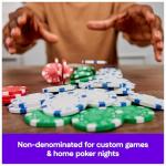 Spin Master Games, Cardinal Classics, 100-Piece Poker Chips Set, Classic Family Board Game, Poker Set for Beginners & Experts, Kids & Family, 2-10 Players, for Ages 8 & Up