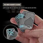Fidget Toys Adults, EDC Metal Fidget Slider, Magnetic Poker Push Card, Adult Fidget Toy for Anxiety ADHD, Cool Office Gadgets Gift for Men Dad Teens, Valentines Day Gifts for him