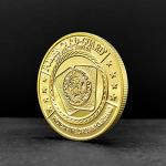 LuluCircle Poker Guard, Weights for Poker, Poker Gifts for Men, Poker Card Protector, Poker Accessories, Coin Collectibles, Poker Chips Coin with Plastic Case (King Jack Off)