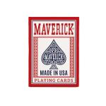 Maverick Playing Cards 12 Pack, Made in USA, New and Improved Quality, Standard Index, Red and Blue Decks, Bulk Playing Cards for Poker, Card Games, and Family Game Night