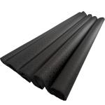 Speed Cloth Poker Table Fabric - 108X60 Inch Section of Casino Card Game Table Felt Top Cover Accessories - Black