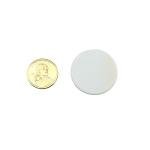 Smartdealspro Set of 100 1 1/2 Inch Opaque Poker Chips Plastic Learning Counters Game Tokens with Storage Box (White)