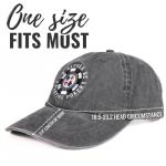 InnoBeta Poker Gifts for Men, Poker Player Gifts, Embroidered Cap, Adjustable Hat Gifts Accessory for Birthday & Christmas Grey