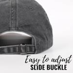 InnoBeta Poker Gifts for Men, Poker Player Gifts, Embroidered Cap, Adjustable Hat Gifts Accessory for Birthday & Christmas Grey