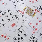 IMAGAME Plastic Playing Cards, Poker Size, Excellent Quality, Jumbo Index, Waterproof & Washable, Perfect for Texas Hold’em Poker, 6 Blue Deck & 6 Red Deck