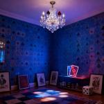 Poker Neon Sign for Wall Decor, Casino LED Night for Las Vegas Party, Poker Room, Bedroom, Man Cave, Dimmable USB Power Red Blue (14.1"x13" IN)