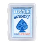 Hoyle Waterproof Playing Cards, Clear Plastic Deck of Cards for Outdoor Card Games, Camping, Beach, Pool & Travel Games (1 Deck)
