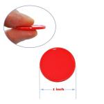 Smartdealspro Set of 100 1 Inch Opaque Plastic Learning Counters Mini Poker Chips Game Tokens with Storage Box (4 Colors-Red,Yellow,Blue,Green)