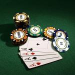 Clay Poker Chips 14 Gram Monte Carlo-Pack of 50 Chips ($100 Black)