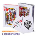 Poker Chip Set - 300PCS Poker Chips with Aluminum Case, 11.5 Gram Chips for Texas Holdem Blackjack