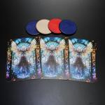Noble Artisan Designs Gothic Angel Playing Cards, Fantasy Poker Size Deck