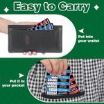 AmazingSpark Poker Hand Rankings Chart Rules Cheat Sheet Cards Poker Hands Ranking Card Beginners Quick Reference Guide Cheat Sheet for Texas Hold(Red,Blue,8 Pcs)